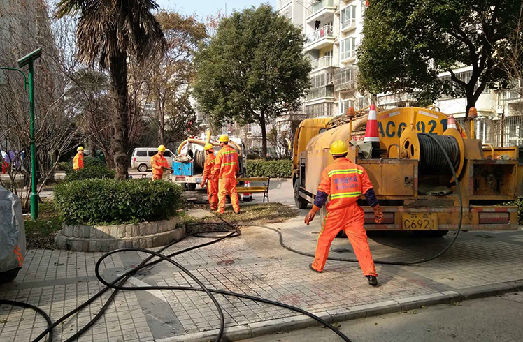 南京市各小区下水道管道清理